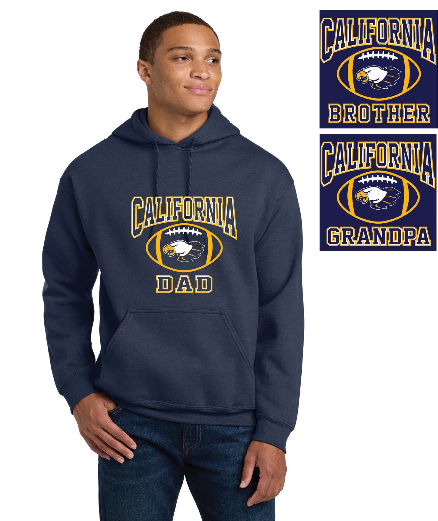Cal Football Custom D2 | Unisex Hooded Fleece