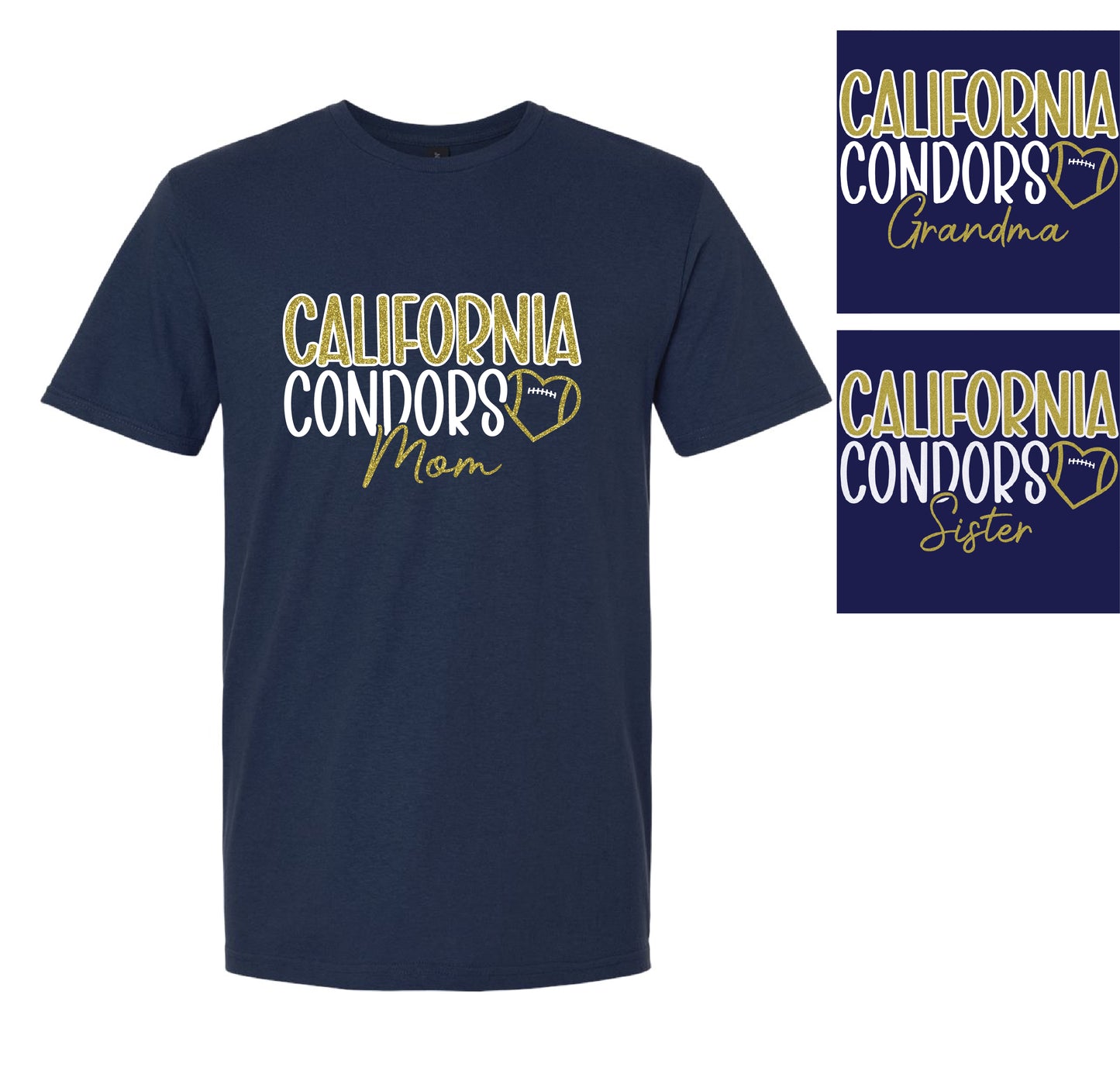 Cal Football Custom D1 | Unisex Ringspun Tshirt