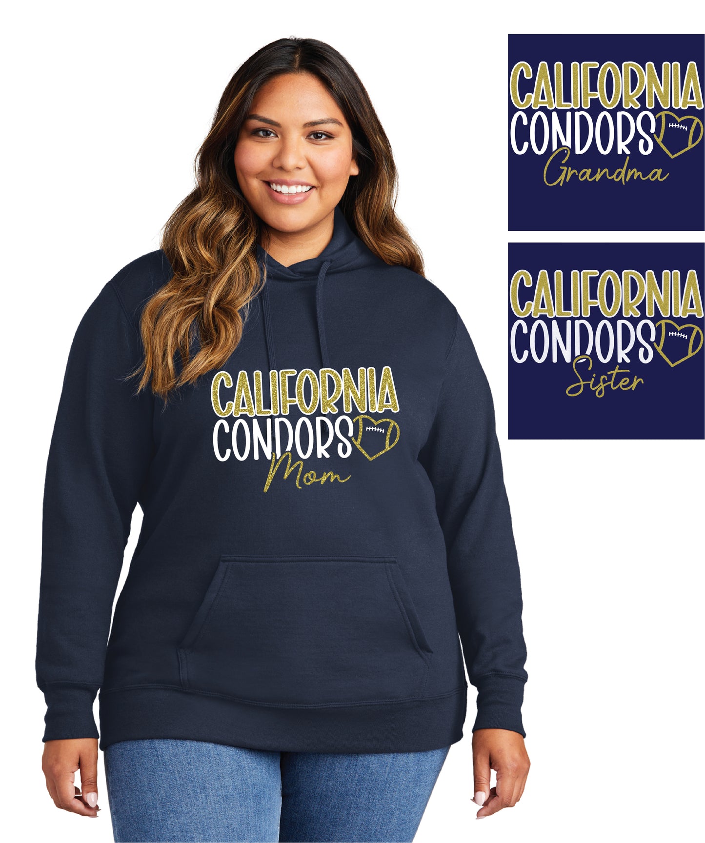 Cal Football Custom D1 | Unisex Hooded Fleece
