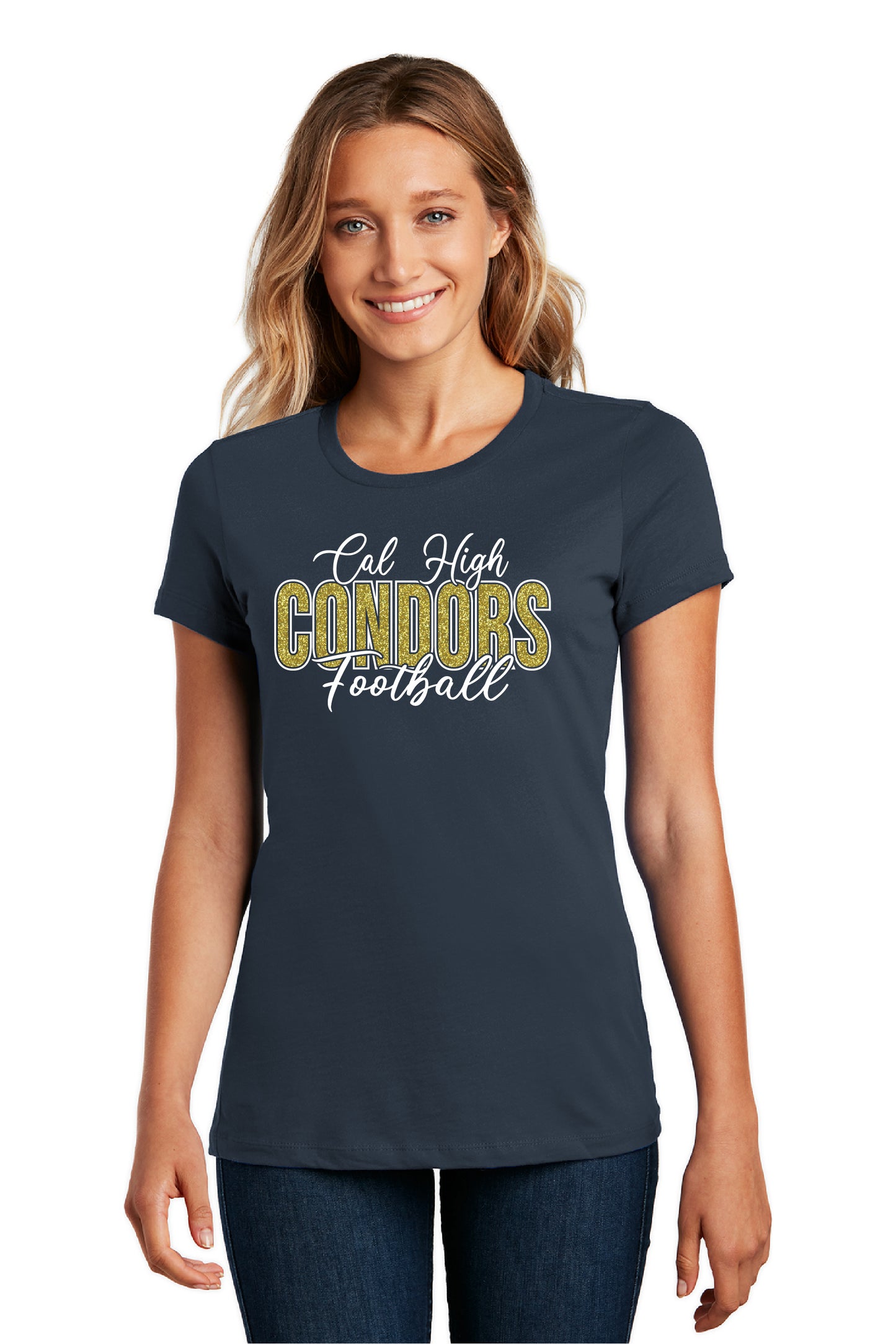 Cal Football D3 | Ladies Ringspun Tee