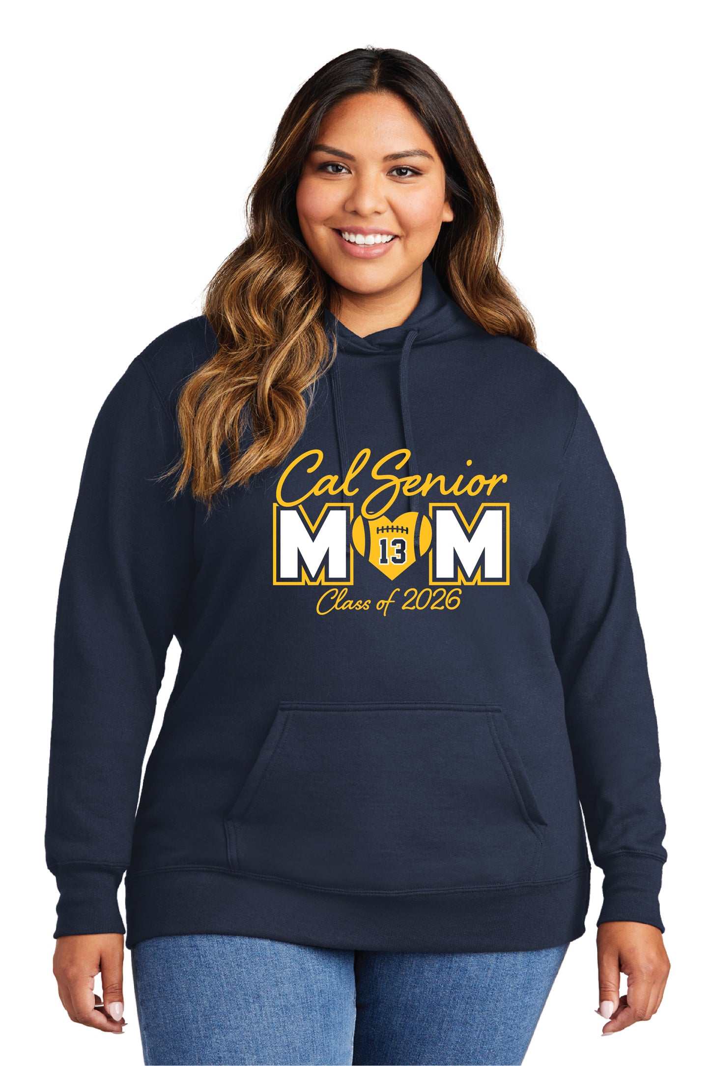 Cal Football Senior Mom 1 | Unisex Hooded Fleece