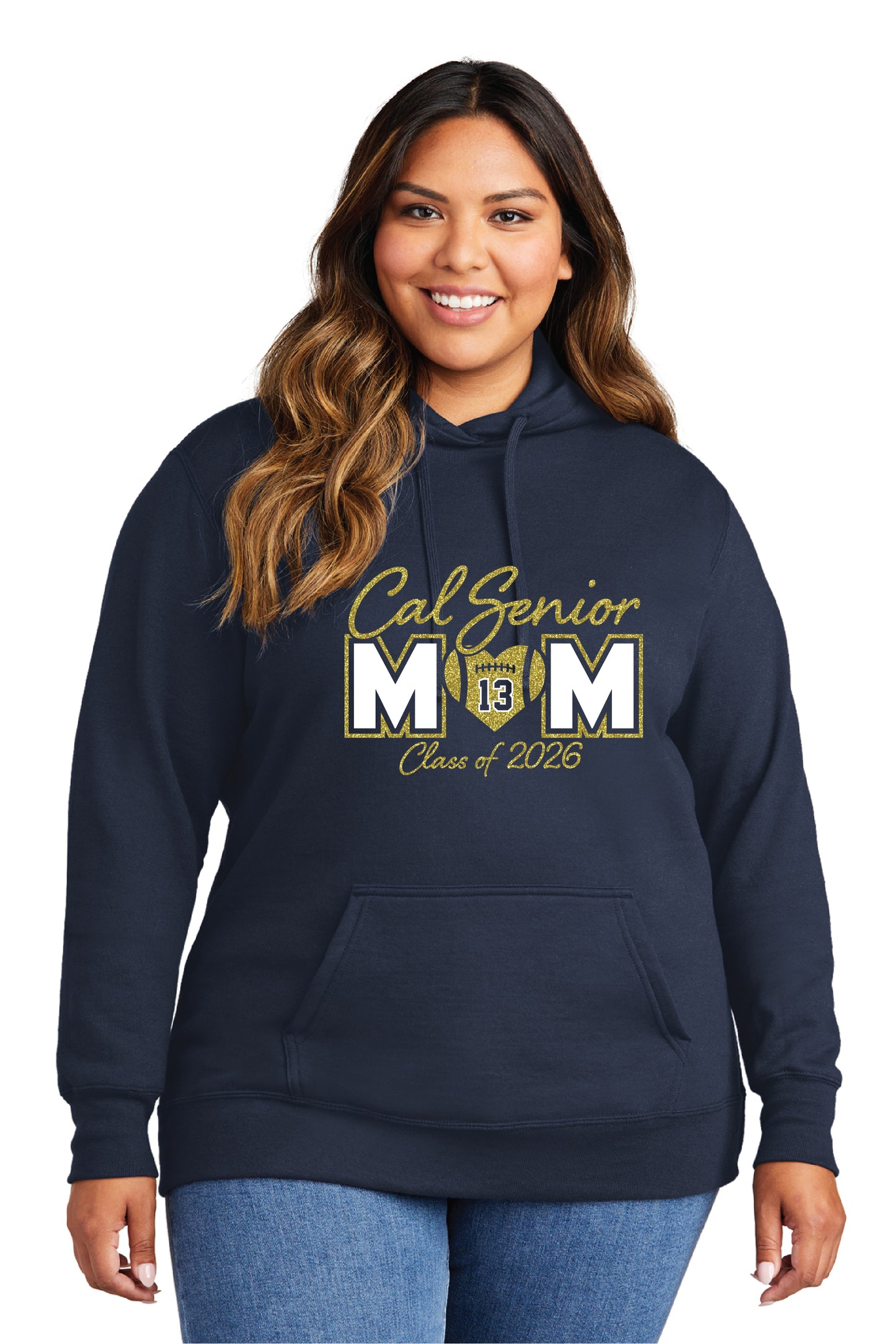 Cal Football Senior Mom 1 | Unisex Hooded Fleece