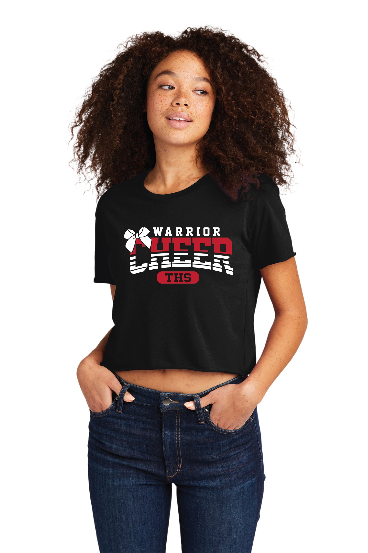 Troy Cheer Design 1 | Cropped Tee