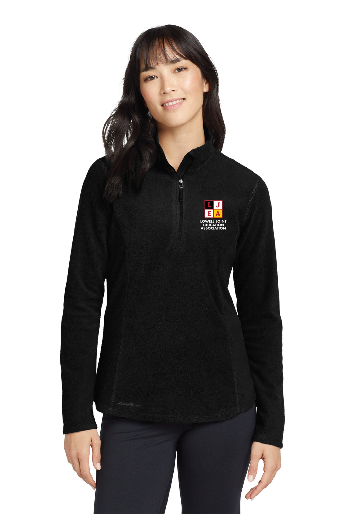 LJEA | Ladies 1/2 Zip Microfleece Jacket
