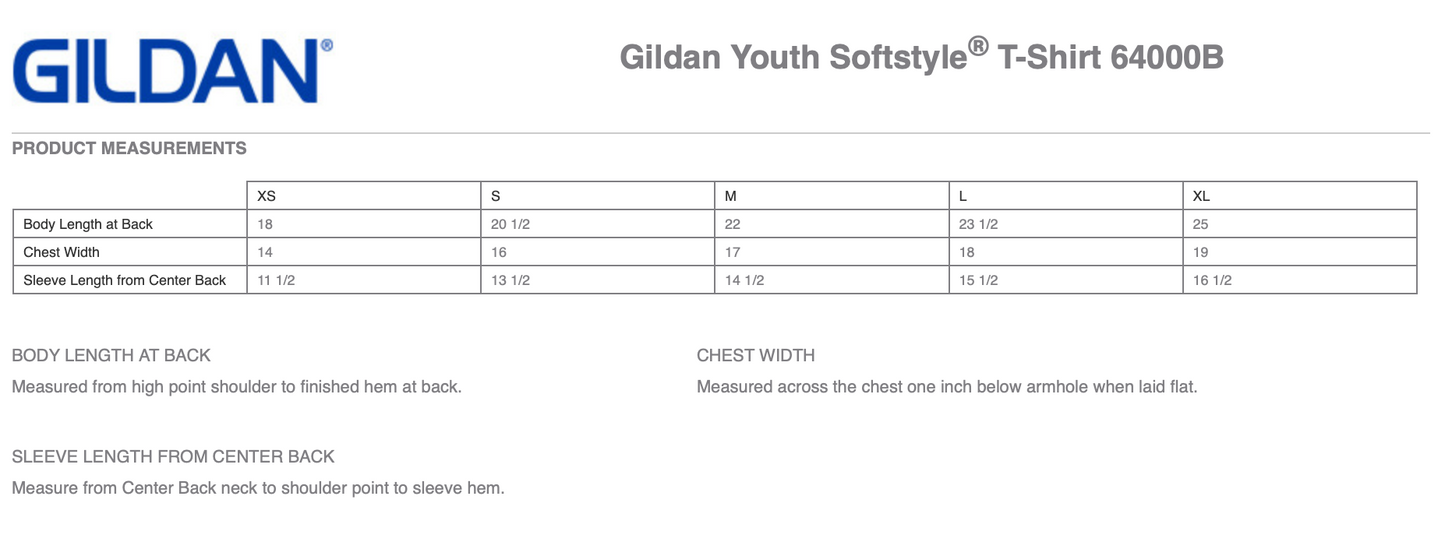 P | Youth Softstyle Tshirt