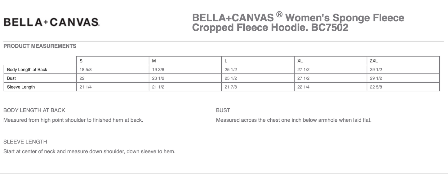 Troy Cheer Design 1 | Cropped Hoody