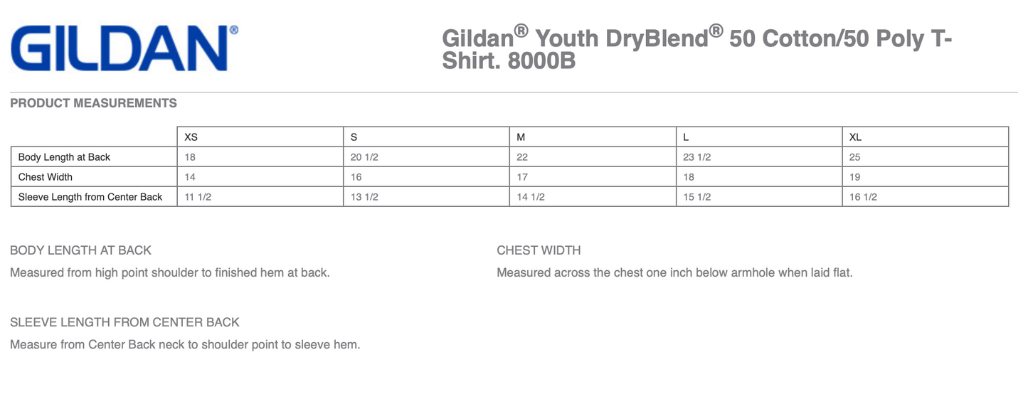 Troop 292 | Class B Youth 50/50 Tshirt
