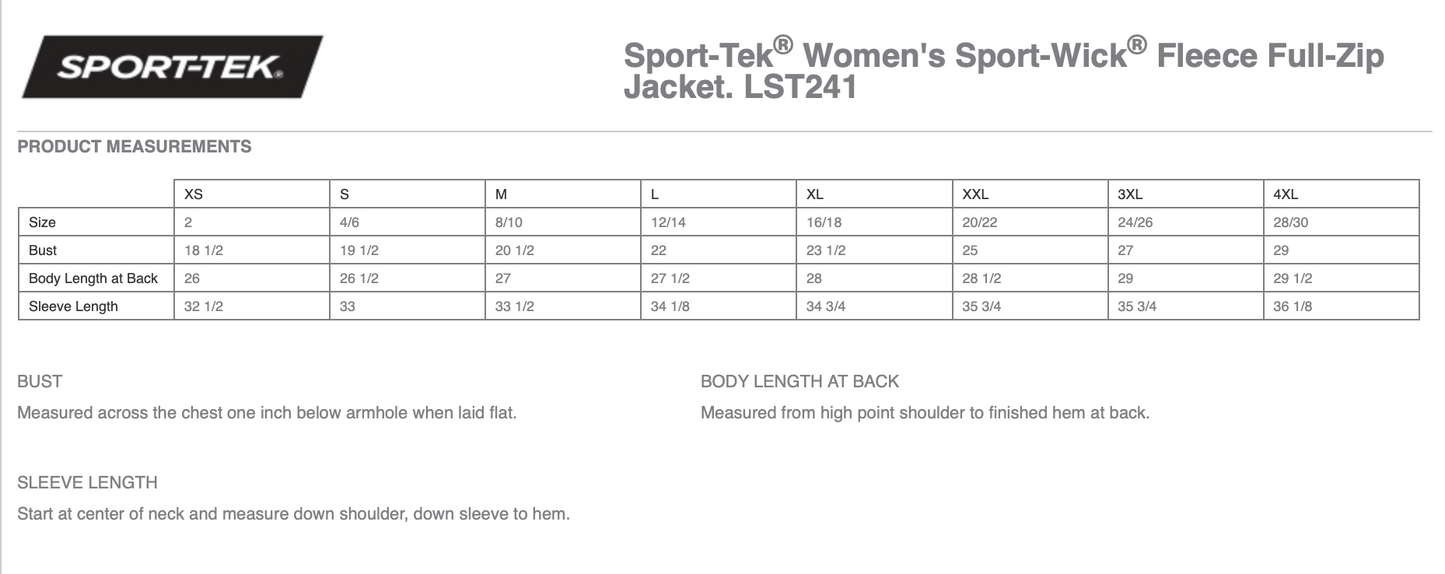 LJSD Staff | Women's Sport-Wick Fleece Full-Zip Jacket