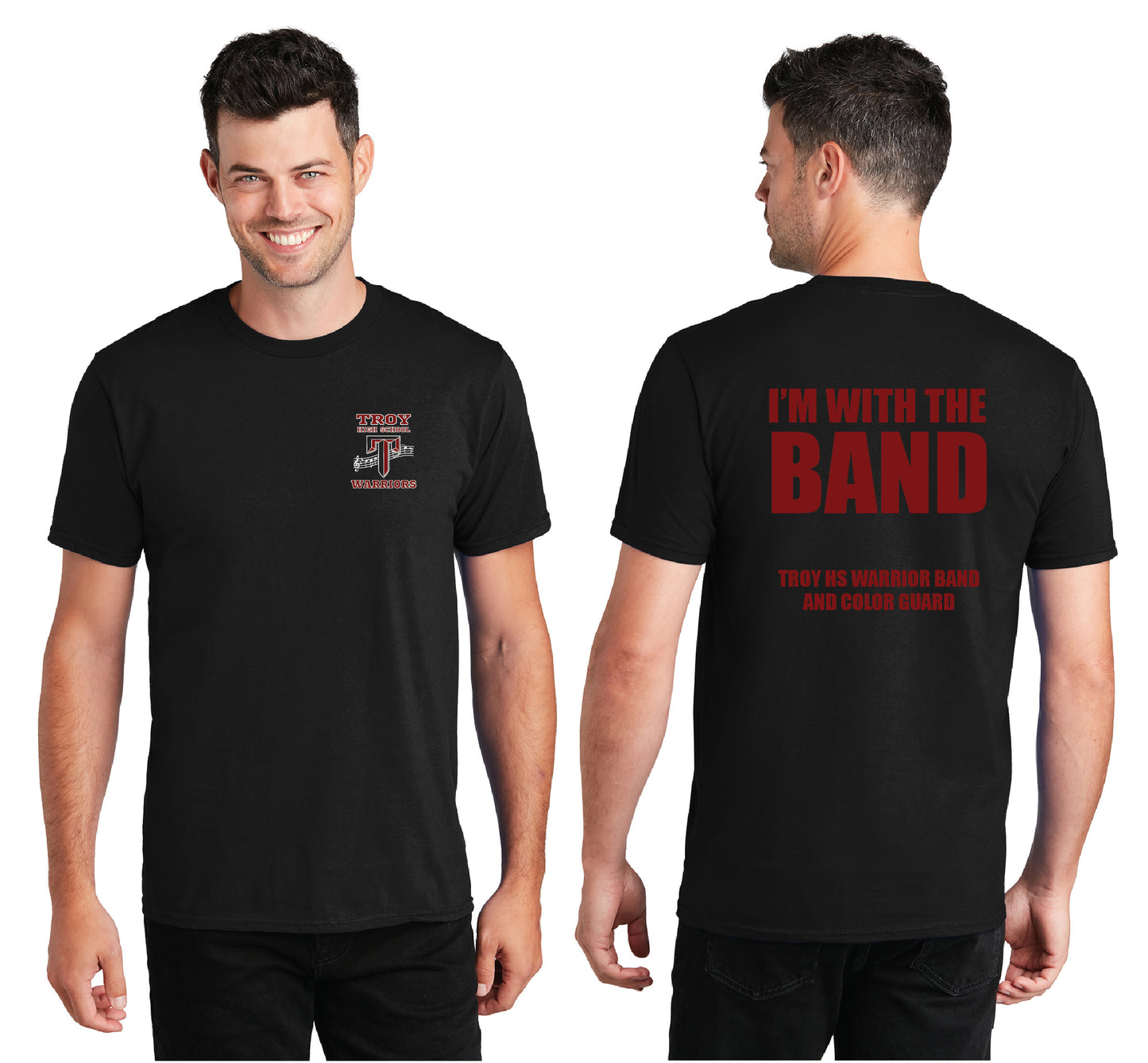 THS - I'm with the band | Adult Unisex Softstyle Tshirt
