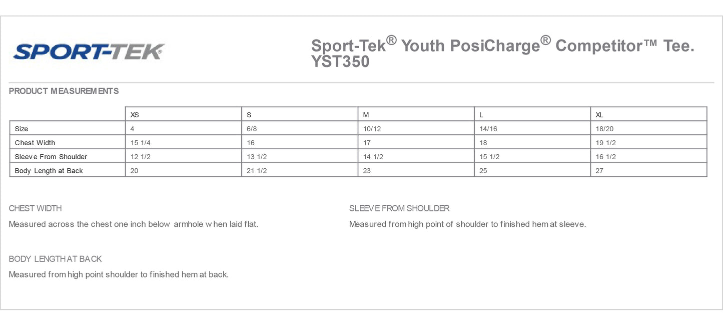 P | Youth Performance Tshirt