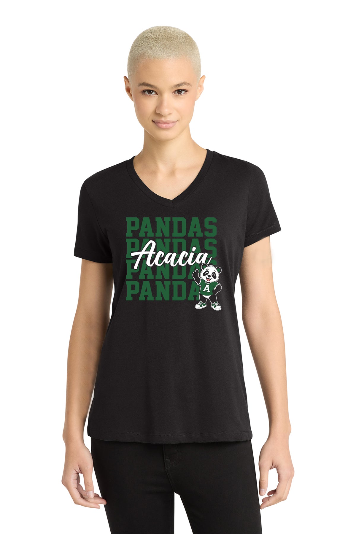 Acacia Staff D2 | Ladies Vneck