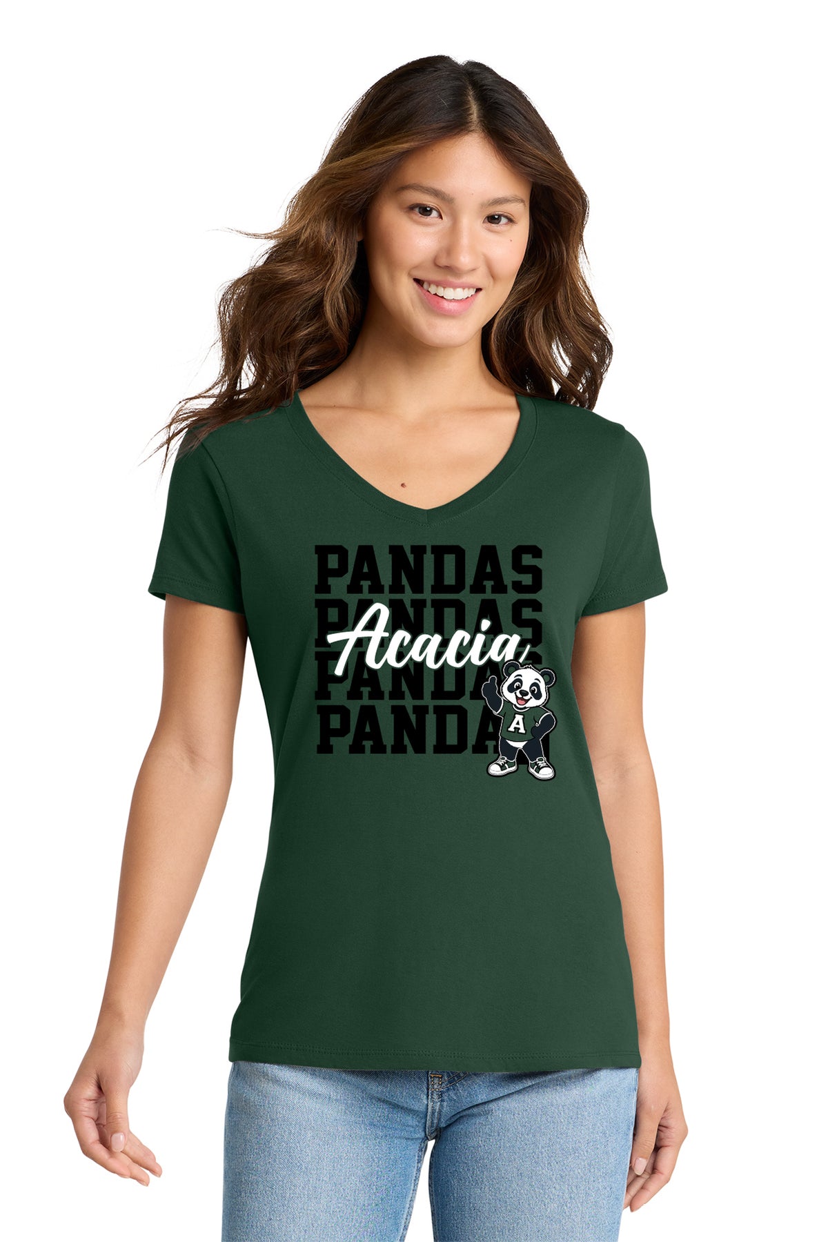 Acacia Staff D2 | Ladies Vneck