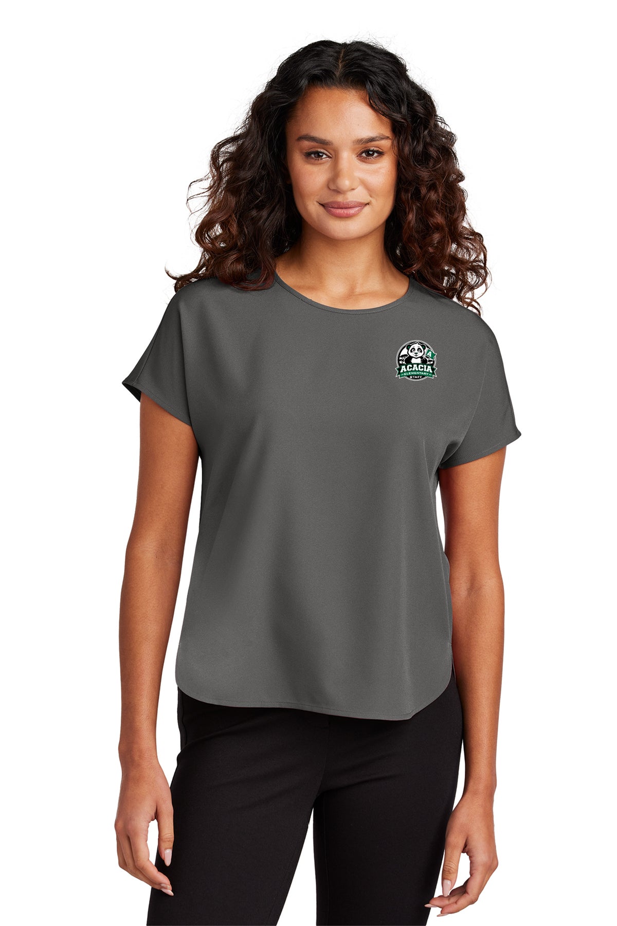 Acacia Staff | Womens Stretch Crepe Crew