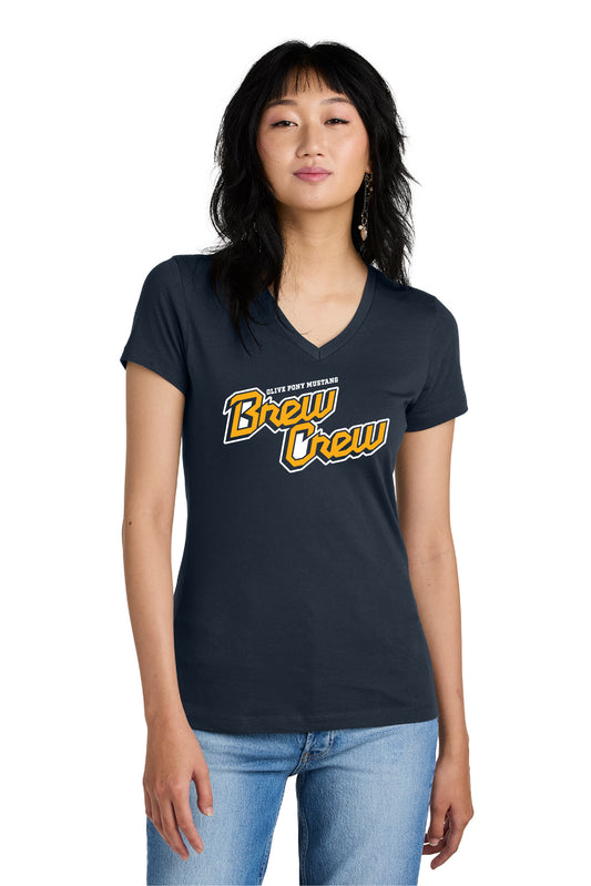 Brew Crew | Ladies Ringspun Vneck
