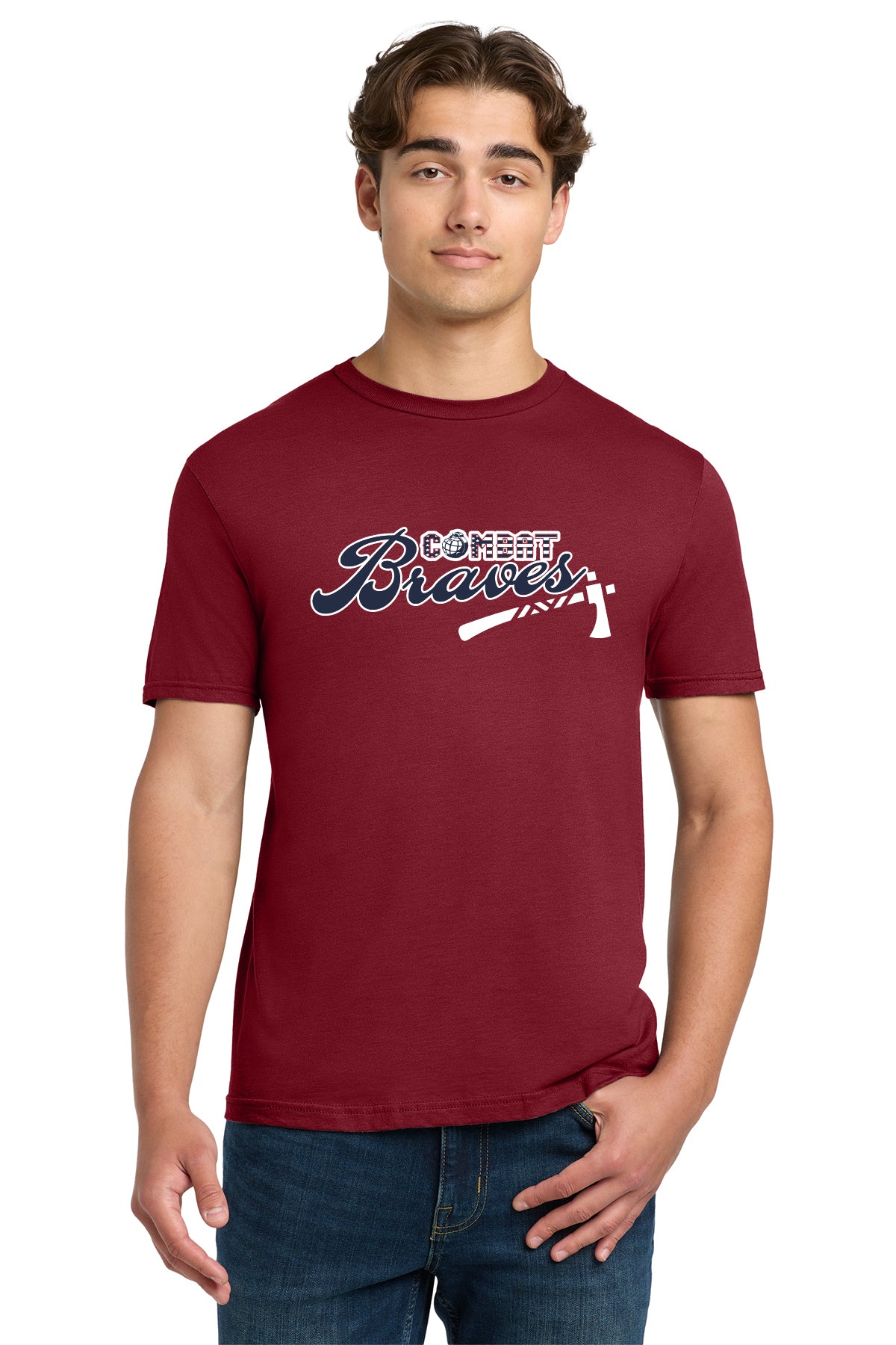 Combat Braves | Unisex Softstyle Tshirt