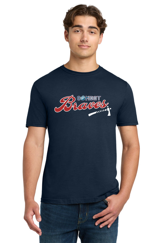 Combat Braves | Unisex Softstyle Tshirt