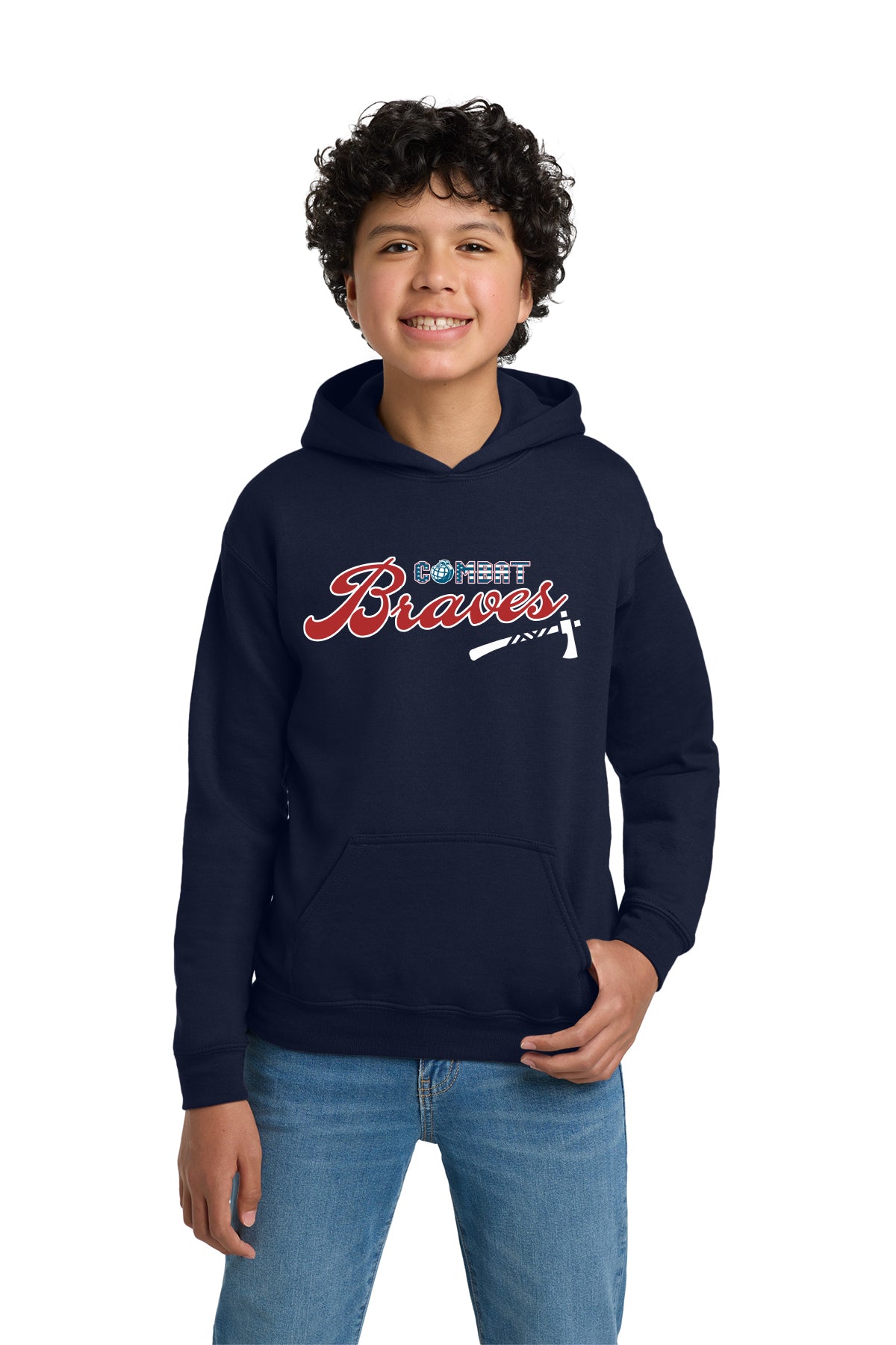 Combat Braves | Youth Hoody