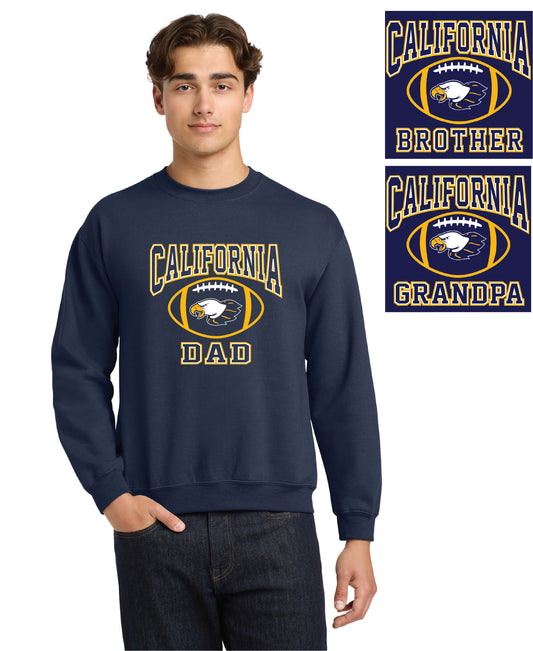 Cal Football Custom D2 | Unisex Crewneck Fleece