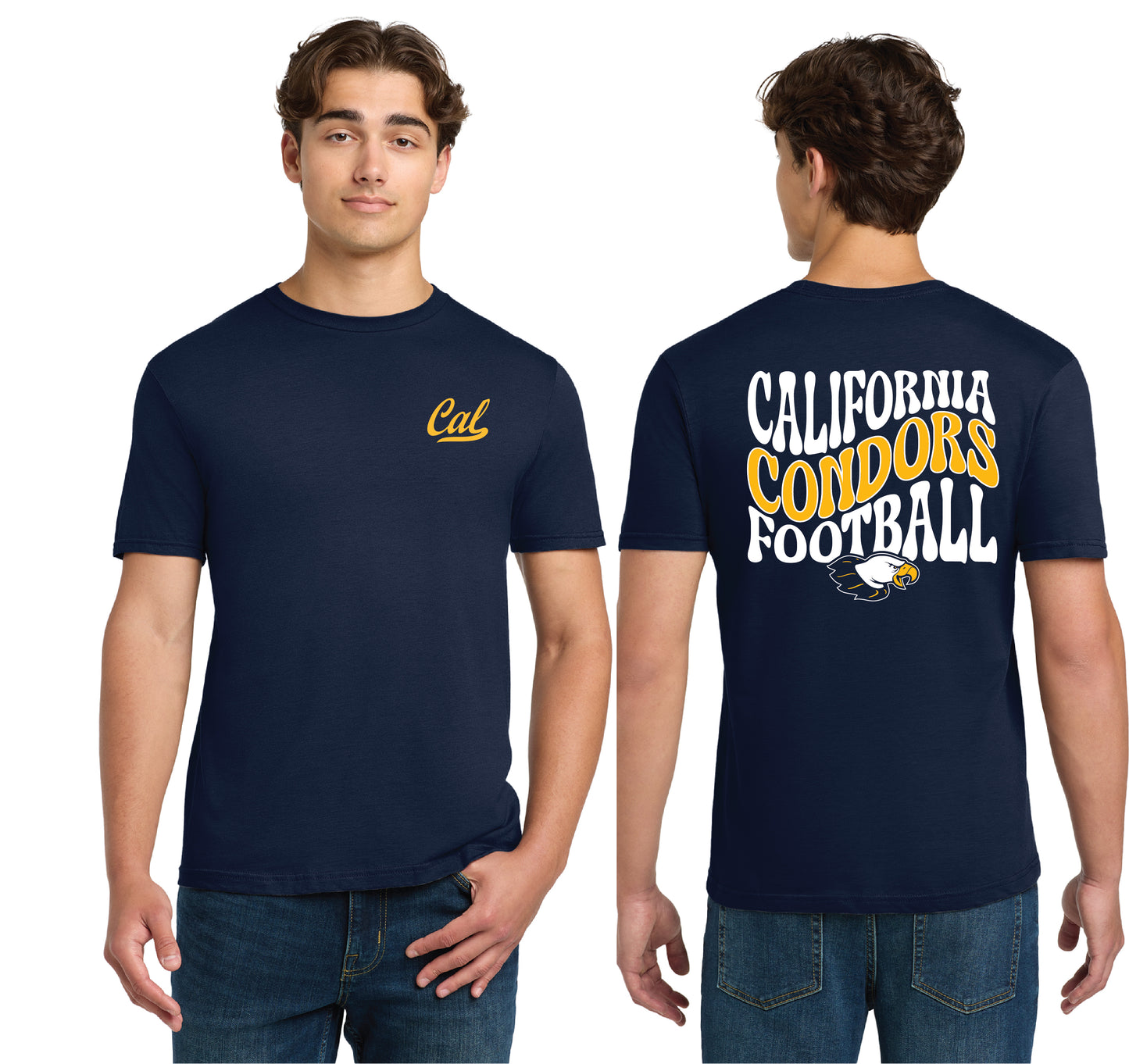 Cal Football D5 | Unisex Softstyle Tshirt