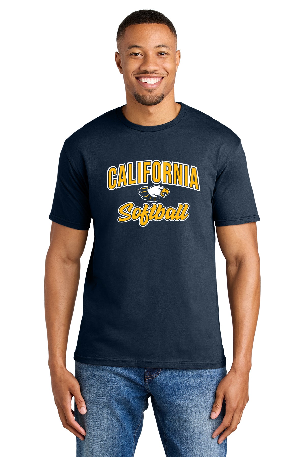 Cal Softball D2 | Unisex Softstyle Tshirt