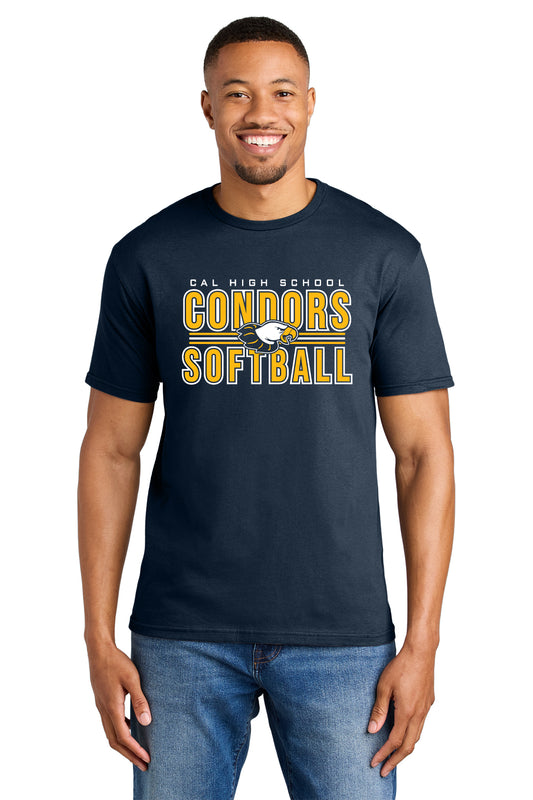 Cal Softball D3 | Unisex Softstyle Tshirt