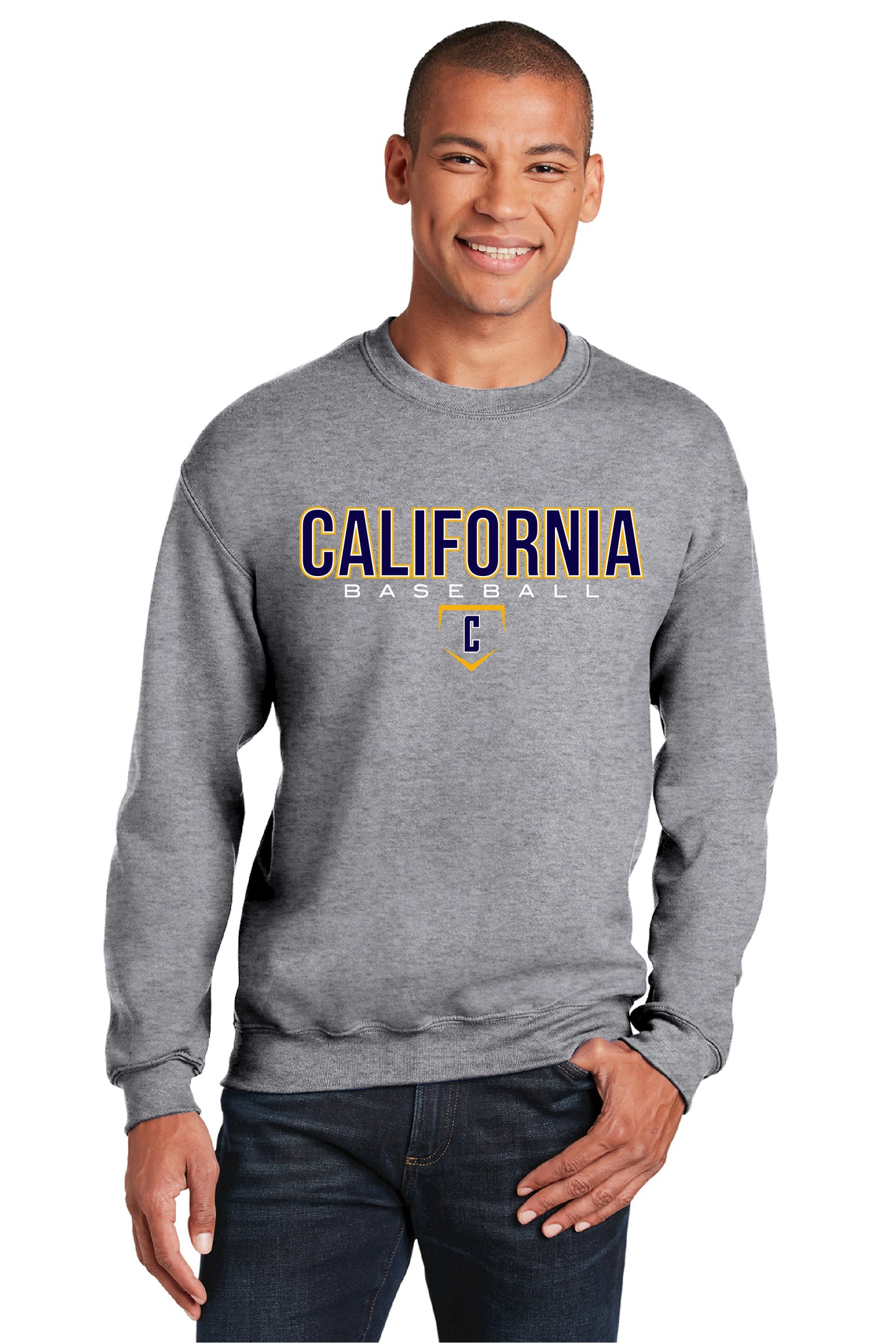 Cal Baseball Design 1 | Unisex Crewneck Fleece