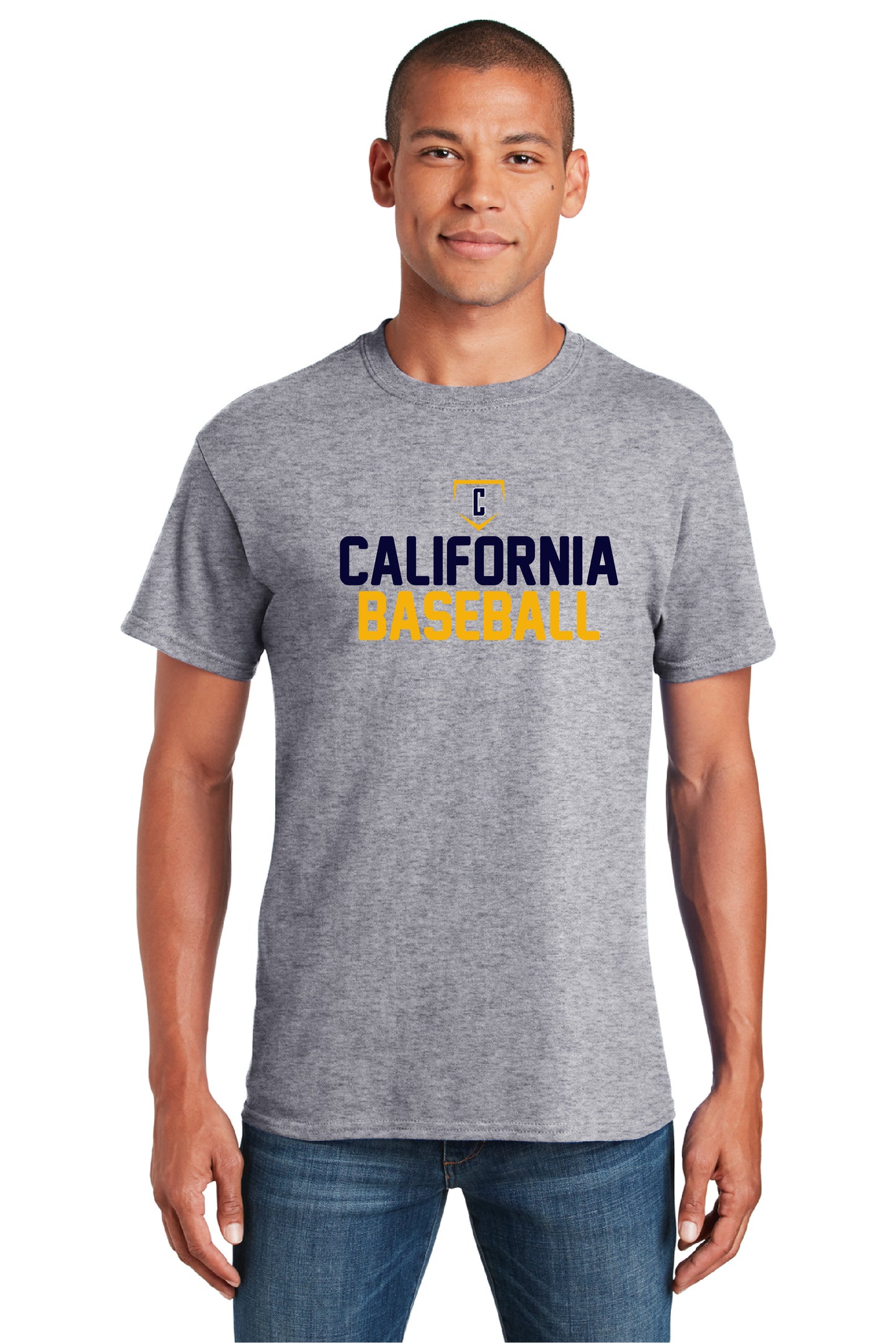 Cal Baseball Design 3 | Unisex Softstyle Tshirt