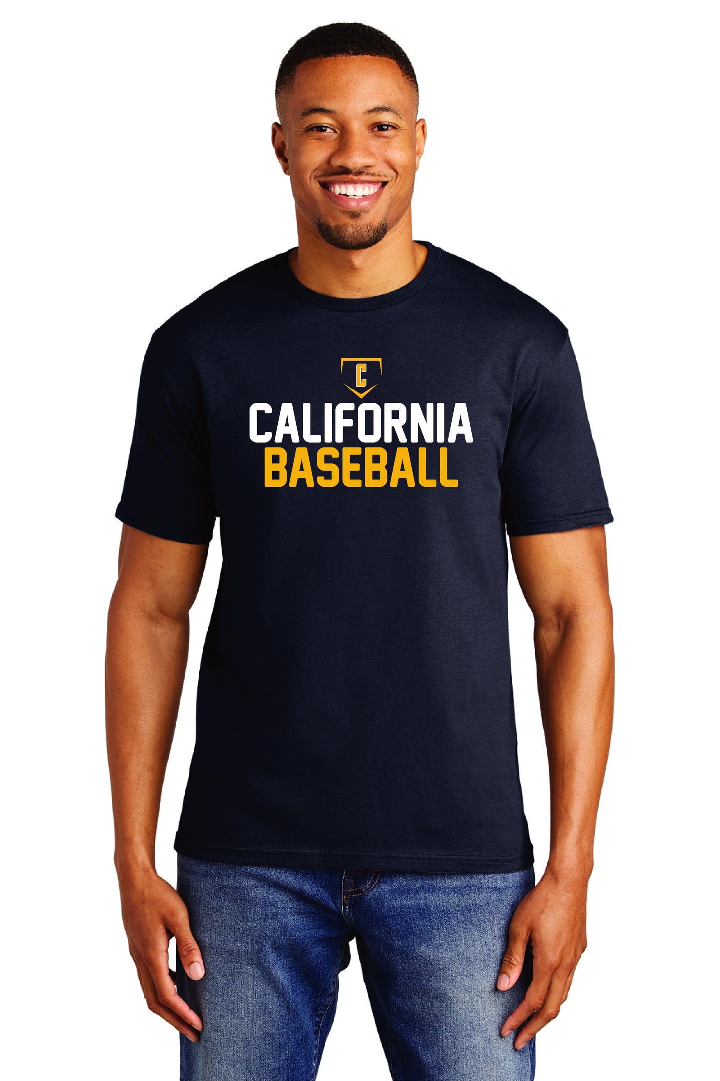 Cal Baseball Design 3 | Unisex Softstyle Tshirt