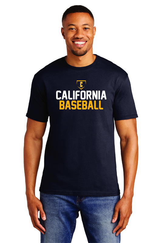 Cal Baseball Design 3 | Unisex Softstyle Tshirt