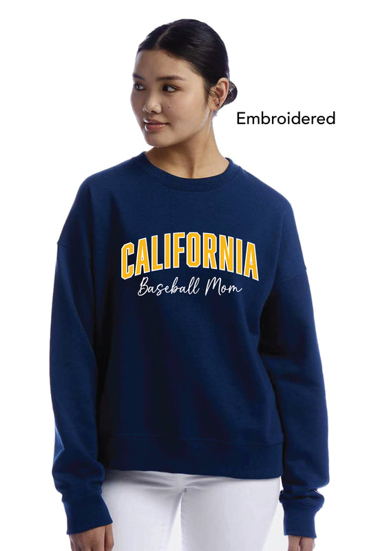 Cal Baseball Design 6 | Custom Unisex Crewneck Fleece