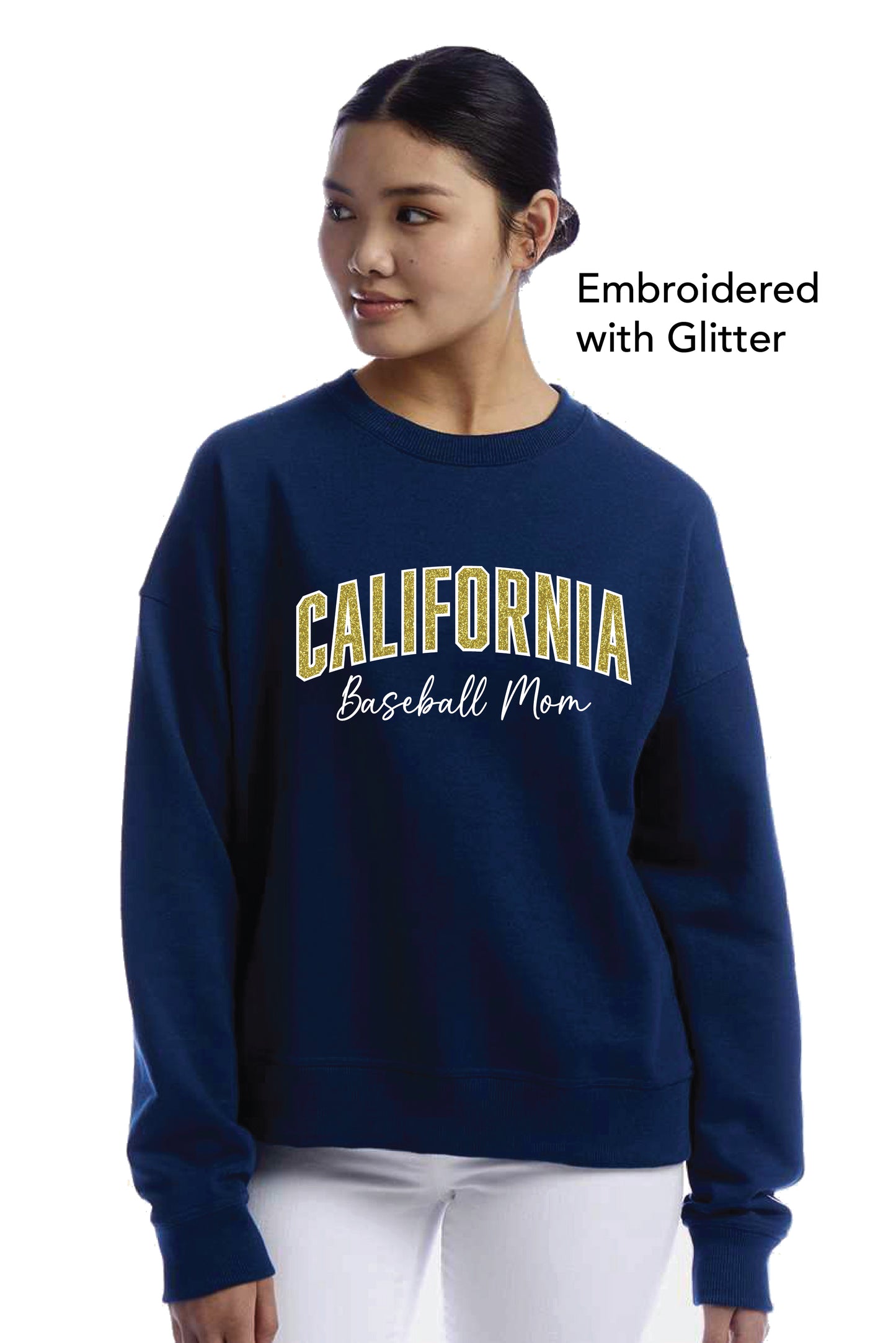 Cal Baseball Design 6 | Custom Unisex Crewneck Fleece