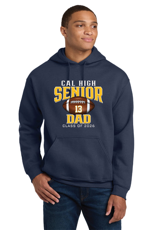 Cal Football Senior Dad | Unisex Hooded Fleece