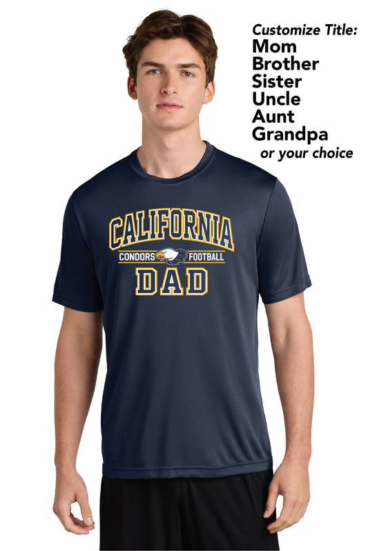 Cal Football Custom Block | Unisex Performance Tshirt