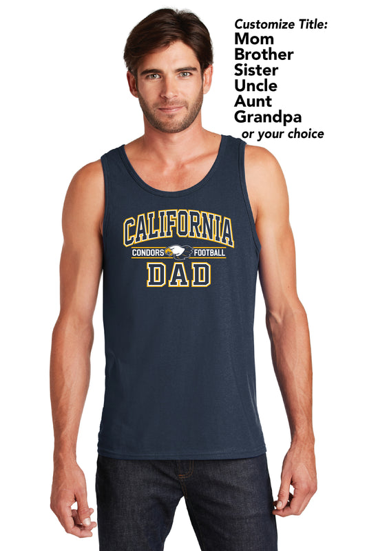 Cal Football Custom Block | Mens Tank
