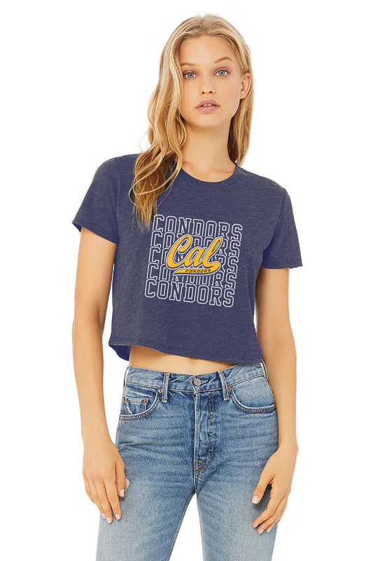 Cal Football Boosters D5 | Ladies Cropped Tee