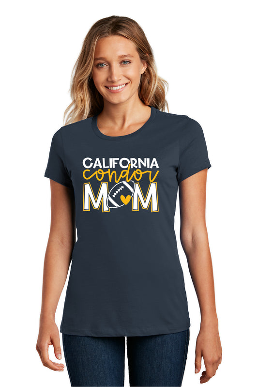 Cal Football Boosters D6 | Ladies Ringspun Tee