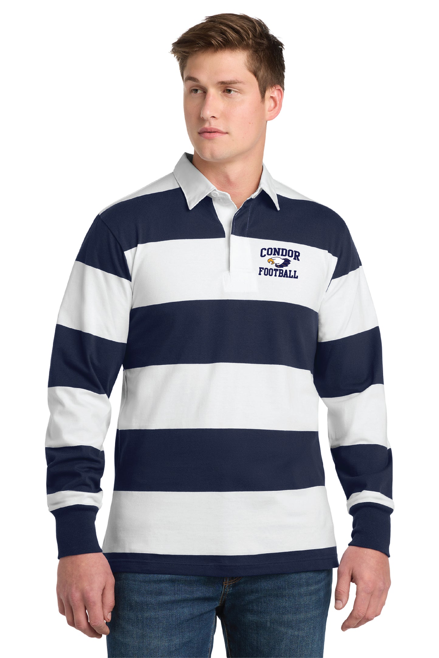 Cal Football | Classic Long Sleeve Ruby Polo