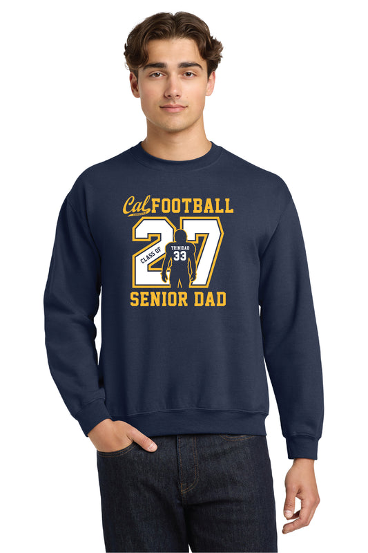 Cal Football Senior Dad 1 | Unisex Crewneck Fleece