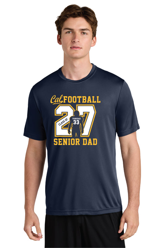 Cal Football Senior Dad 1 | Unisex Performance Tshirt