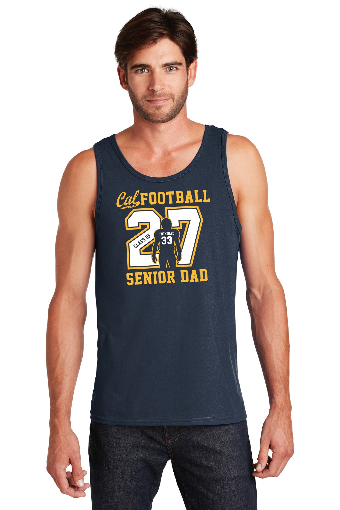 Cal Football Senior Dad 1 | Mens Tank