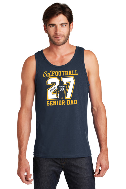 Cal Football Senior Dad 1 | Mens Tank