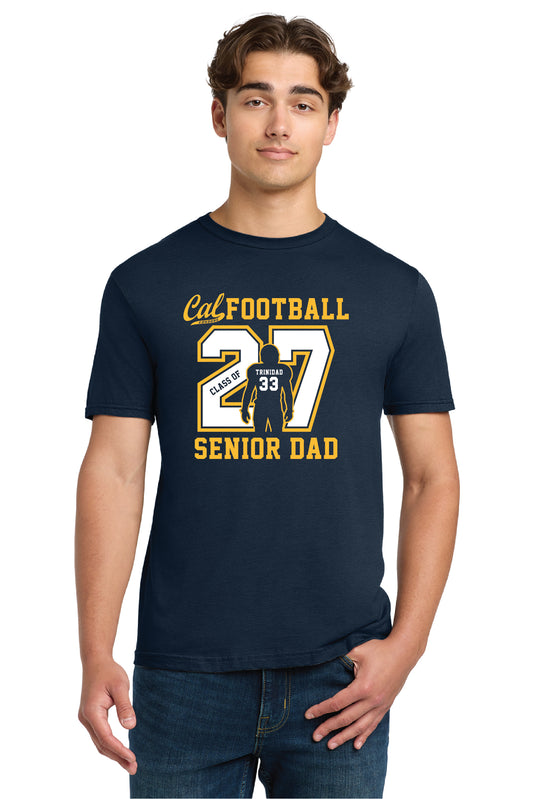 Cal Football Senior Dad 1 | Unisex Softstyle Tshirt