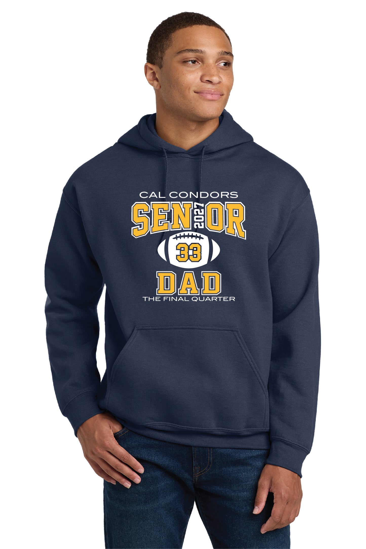 Cal Football Senior Dad 2 | Unisex Hoody