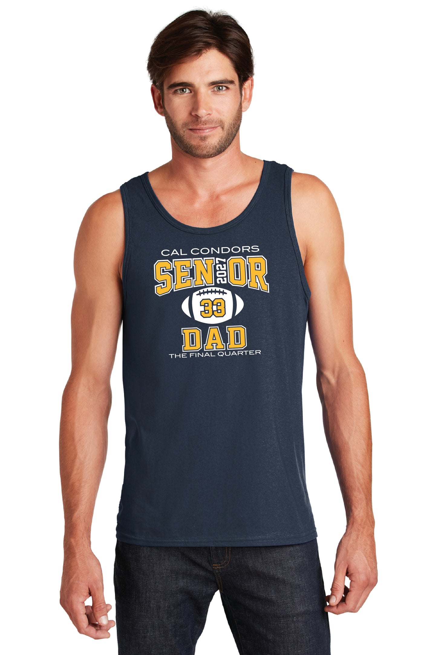 Cal Football Senior Dad 2 | Mens Tank