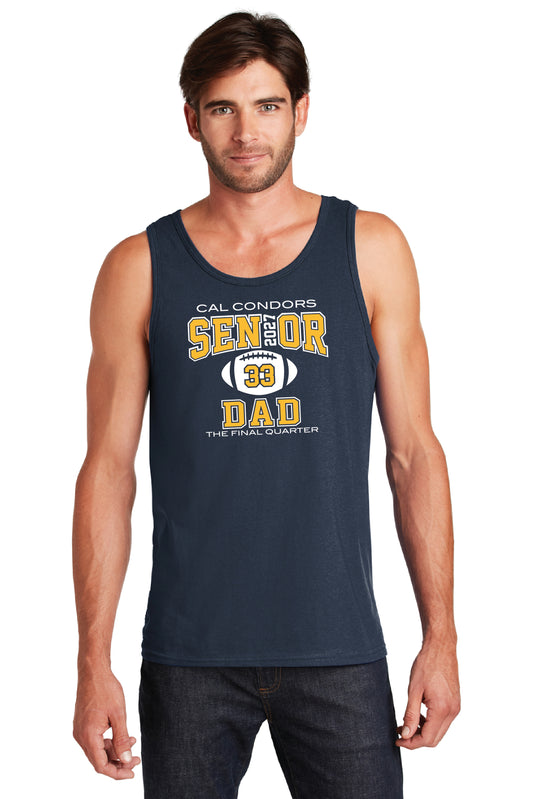 Cal Football Senior Dad 2 | Mens Tank