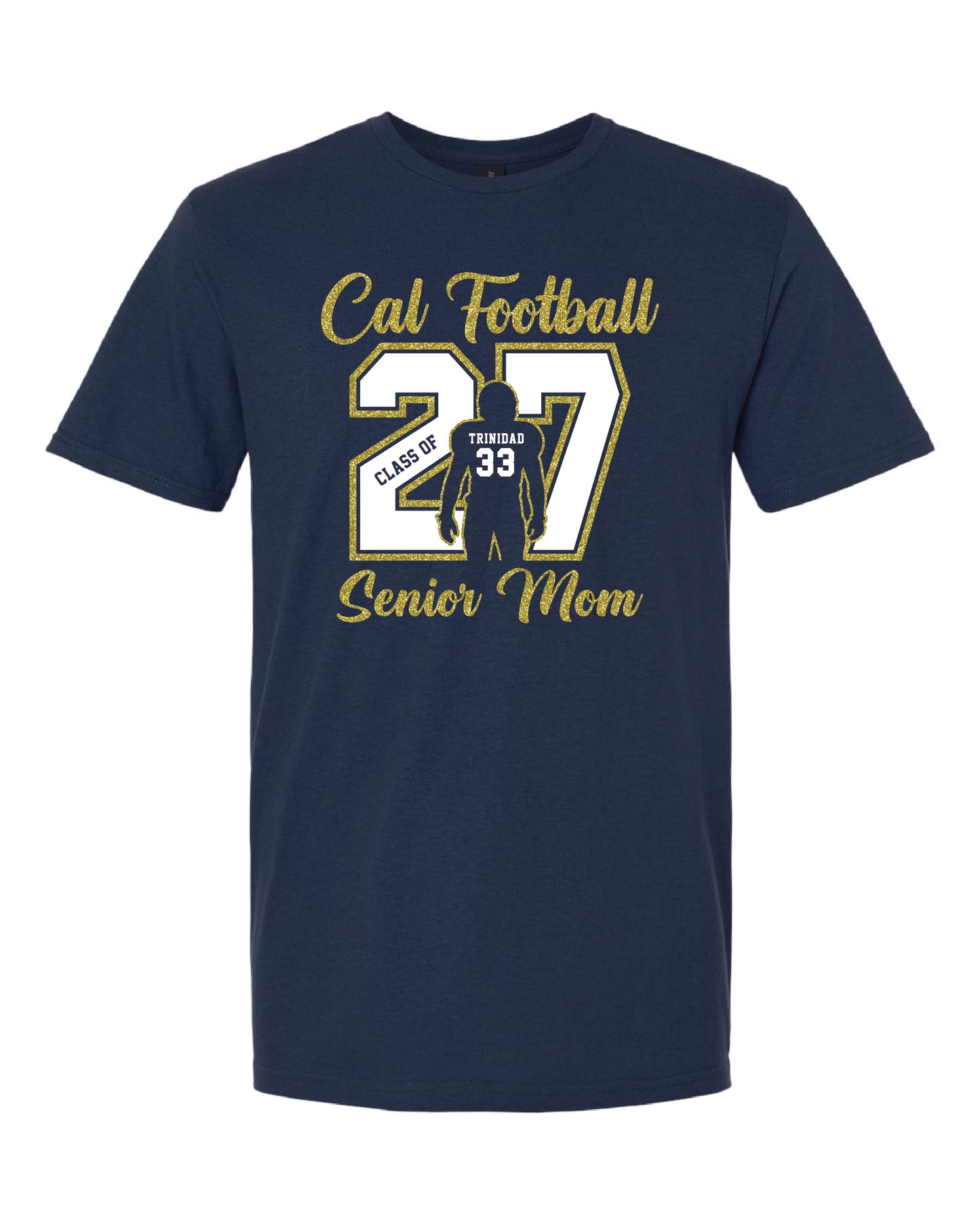 Cal Football Senior Mom 1 | Unisex Softstyle Tshirt