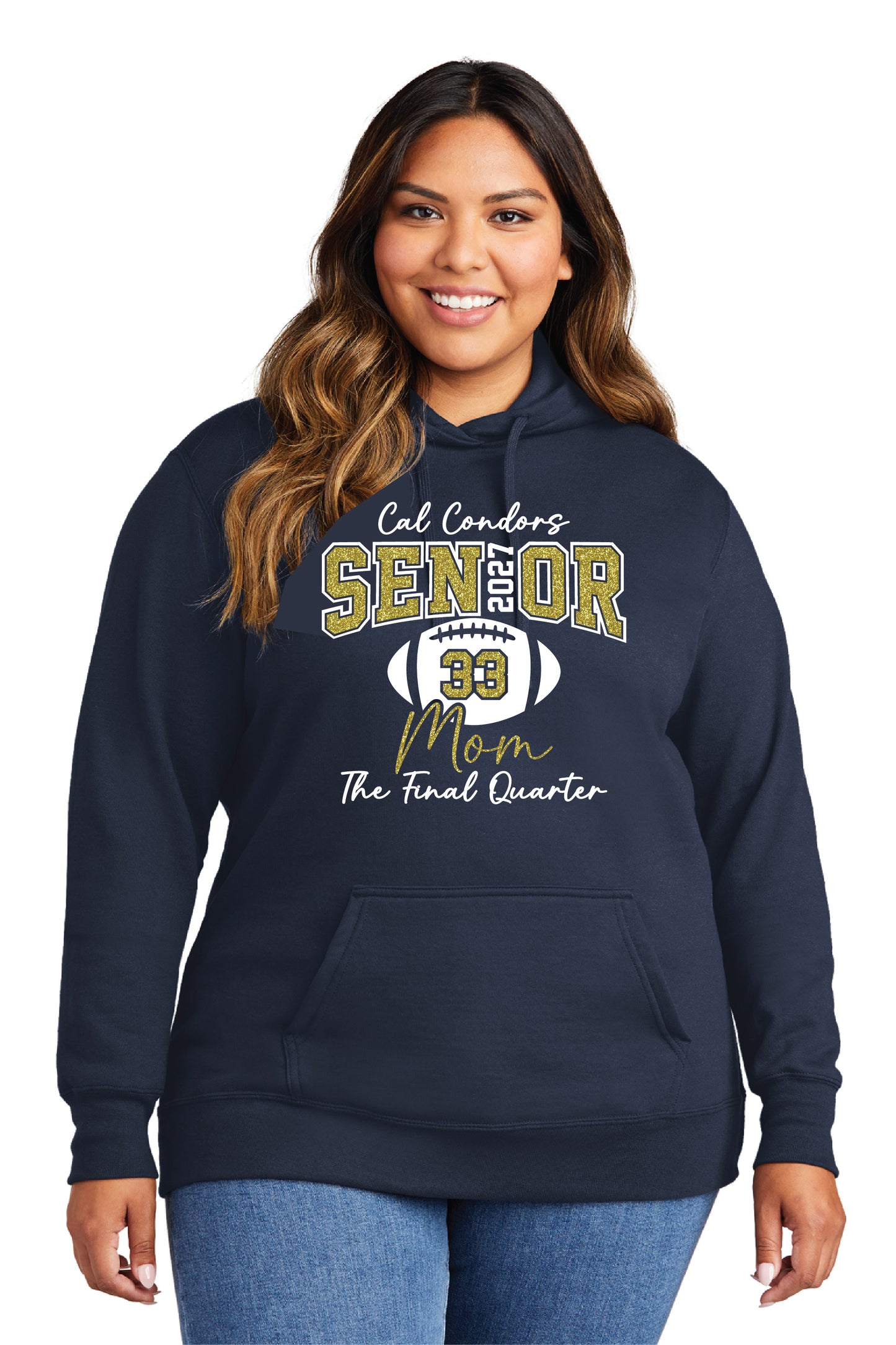 Cal Football Senior Mom 2 | Unisex Hoody
