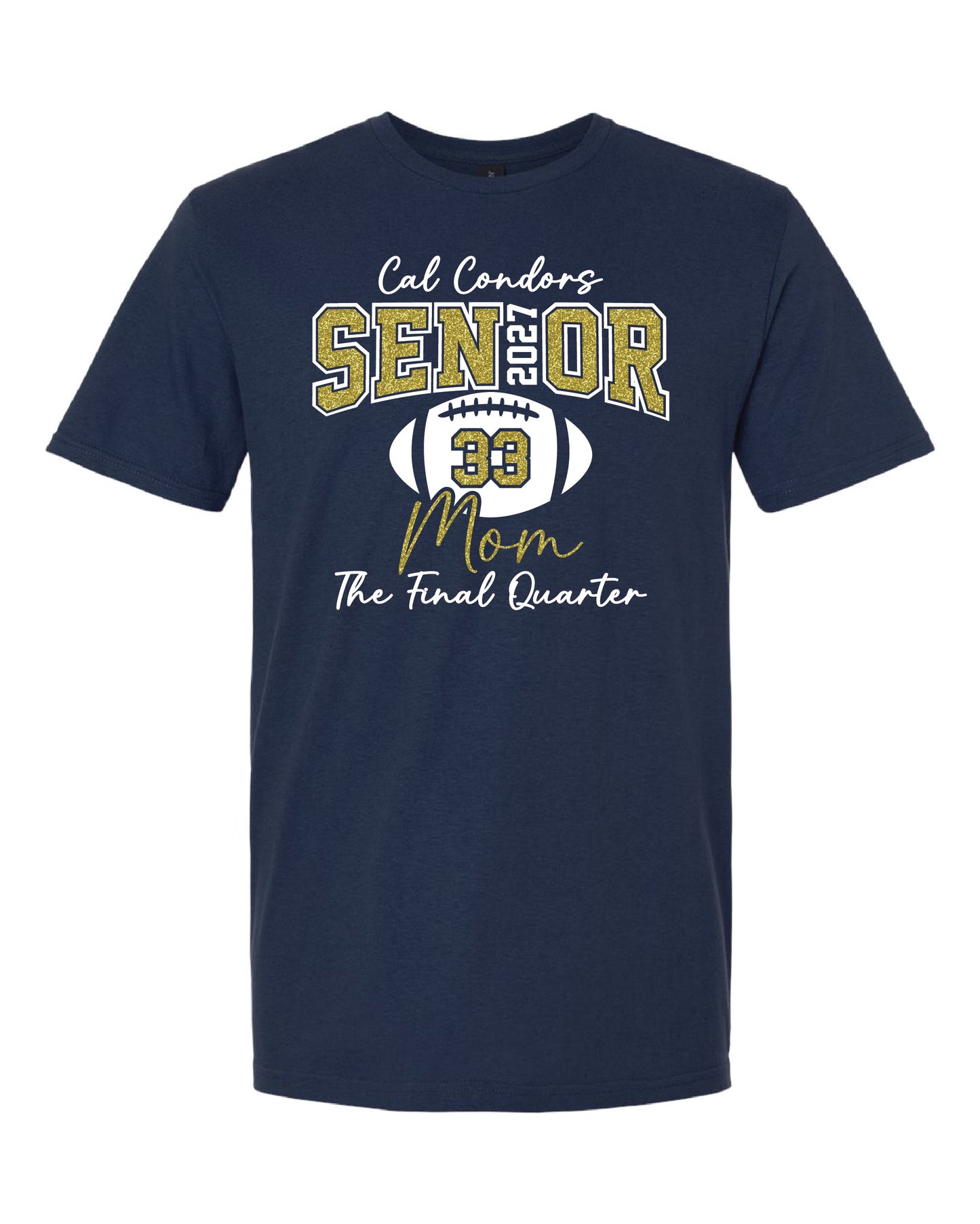 Cal Football Senior Mom 2 | Unisex Softstyle Tshirt
