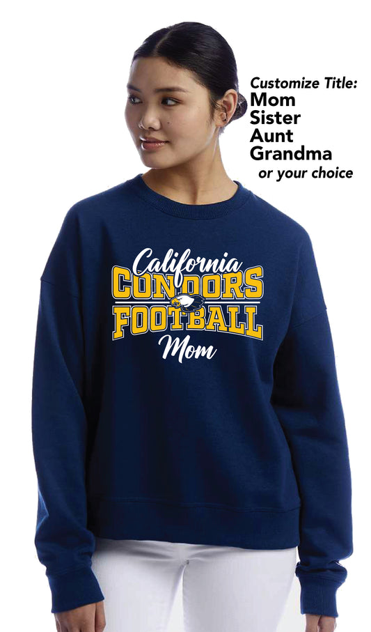 Cal Football Custom Script | Unisex Crewneck Fleece