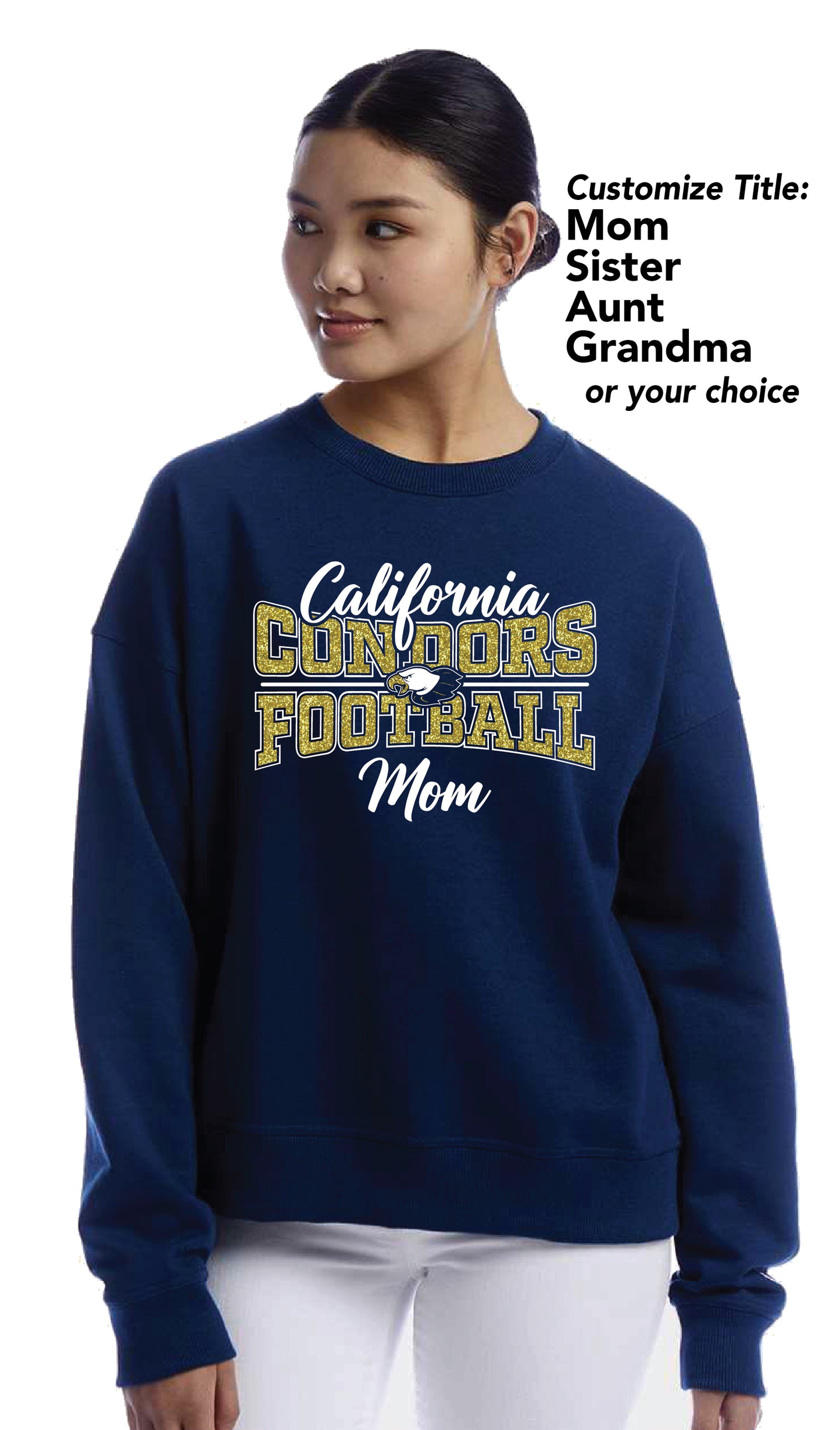 Cal Football Custom Script | Unisex Crewneck Fleece